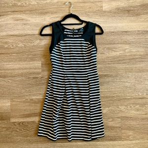 Black & white striped Forever 21 dress